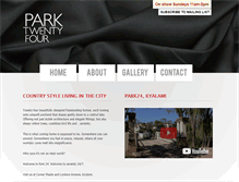 Tablet Screenshot of park24.zotos.co.za